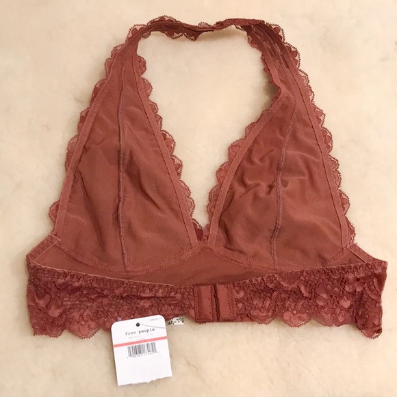 Free People Galloon Lace Halter Bra. XS, L - Picture 4 of 8